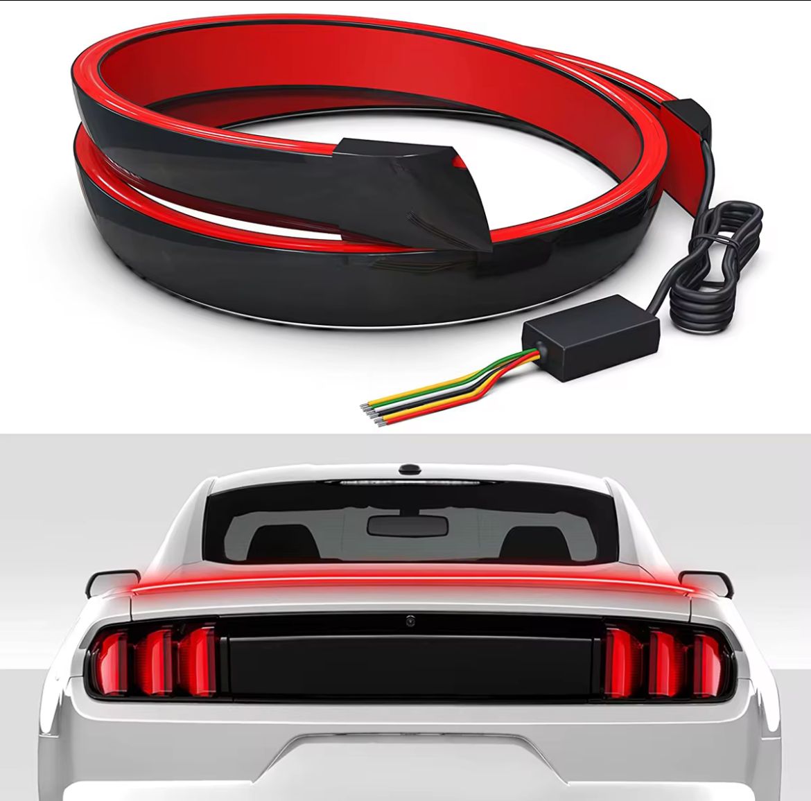 Universal Boot Spoiler with LED Light