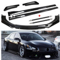 Universal Full Body Kit – Gloss Black with Front Lip, Side Skirts & Strut Bars