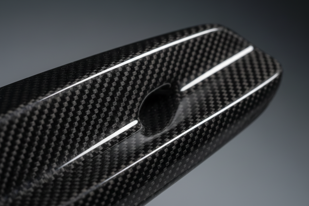Carbon Fiber Canards Detail