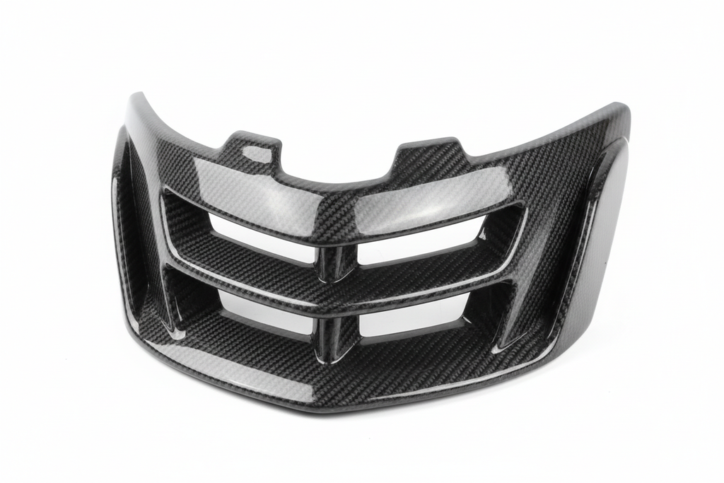 Carbon Fiber Canards Front Angle