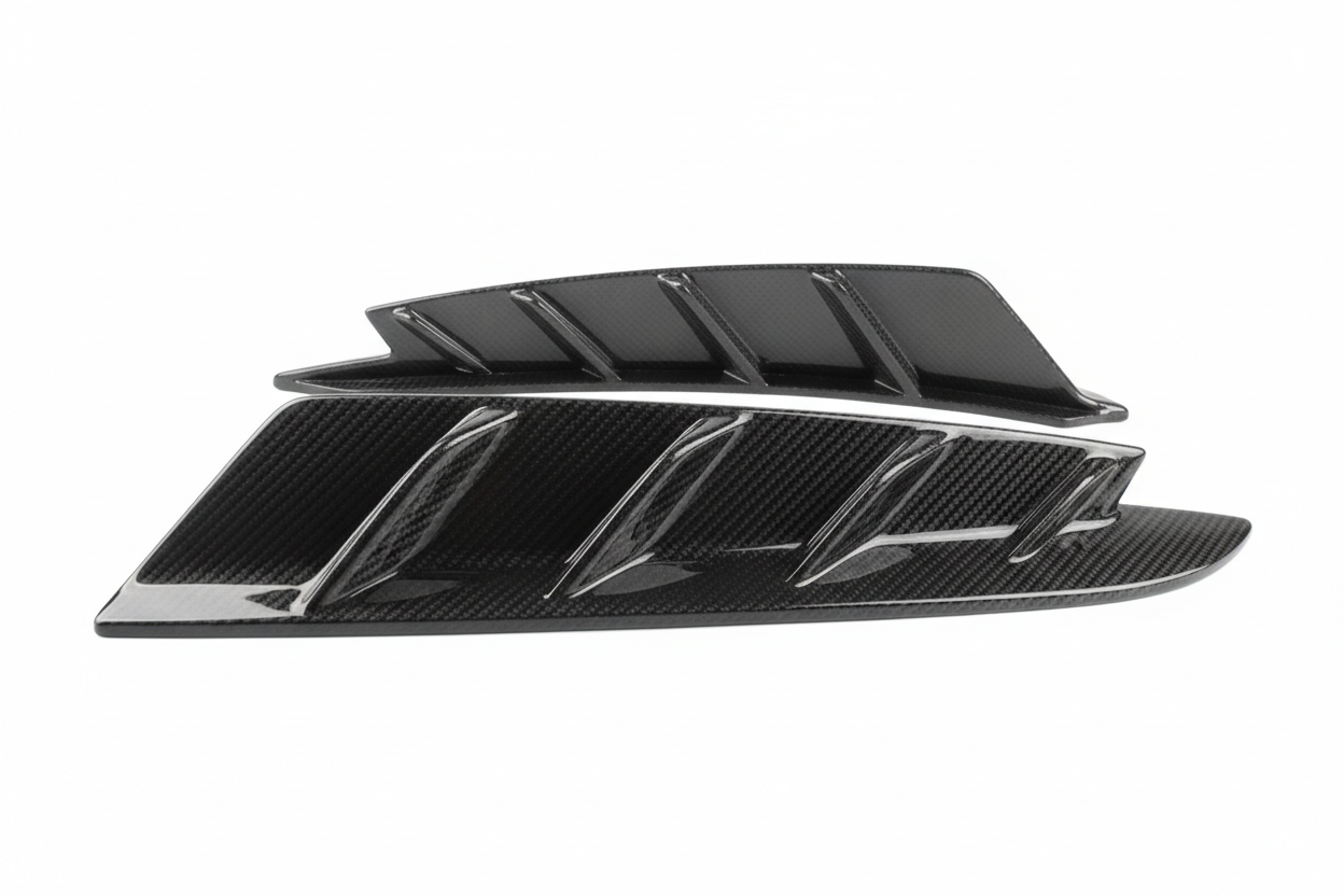 Carbon Fiber Canards Side Profile