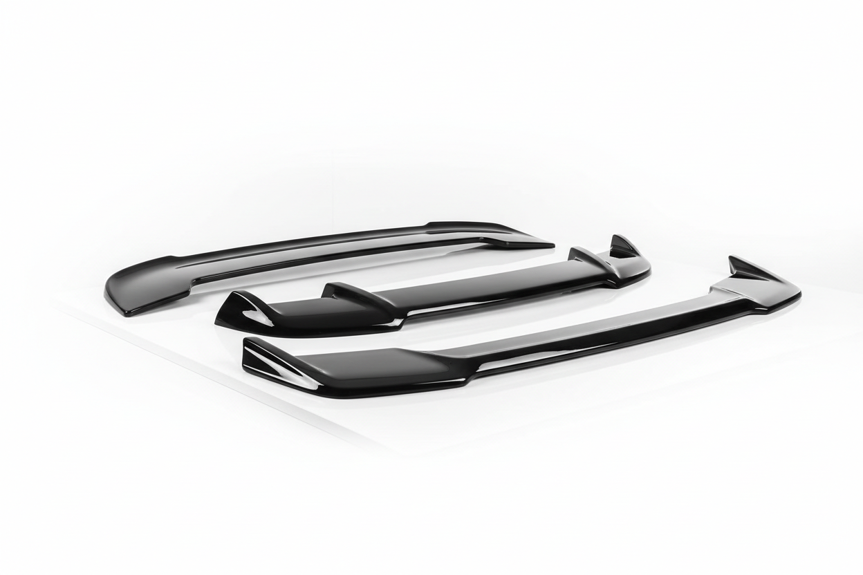 Gloss Black Spoiler Set