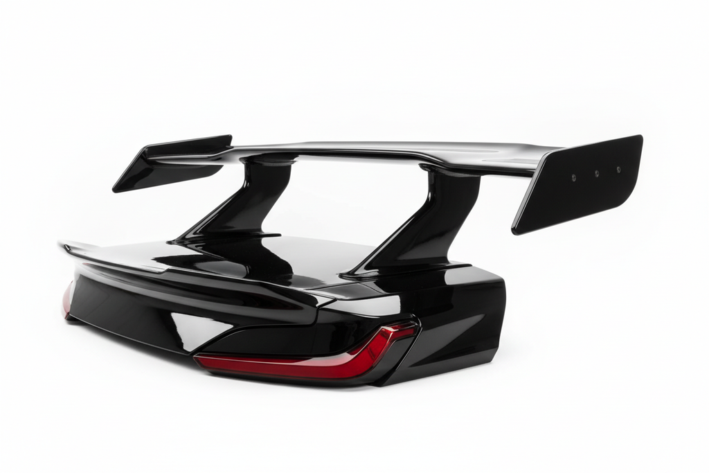 GT Rear Wing Front Angle