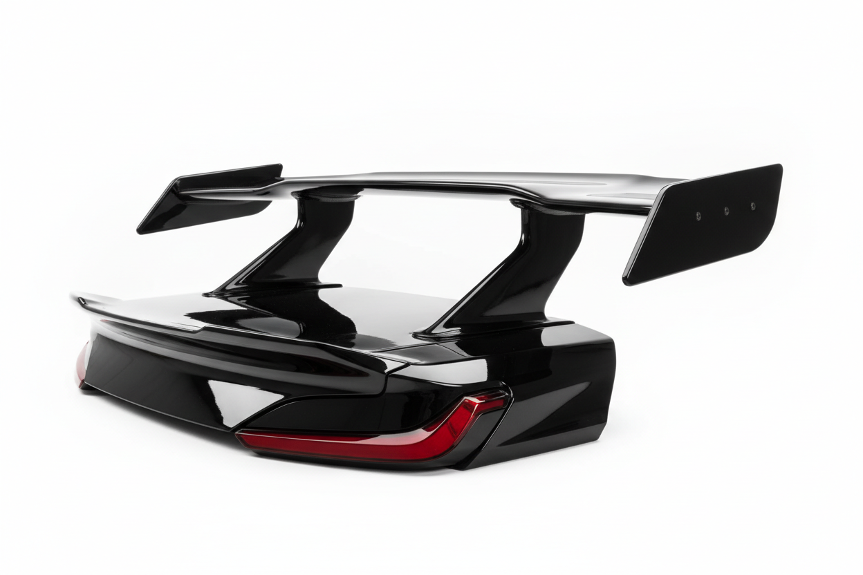GT Rear Wing Front Angle